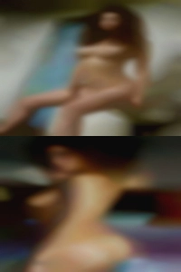 From the neck woman down you can't tell.